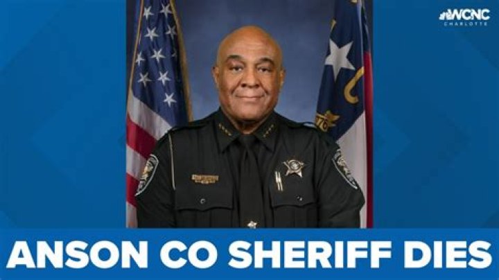 
Anson County’s Sheriff, Landric Reid, passed away suddenly 