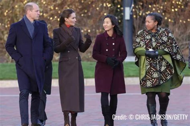 
Kate Middleton and Prince William Bundle up for Visit to Boston Harbor 