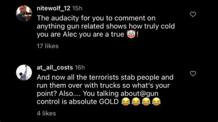 
“Unrepentant narcissism”: Alec Baldwin slammed over sharing Nashville gun control post on Instagram 